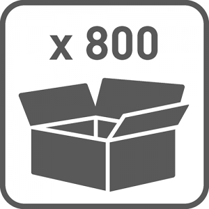 UGAONIK METALNI FSC-04  (60x60x17) - Transportno pakovanje 800