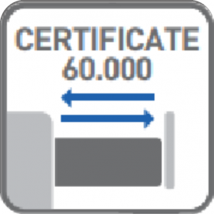 Atest 60000 ciklusa KLIZAČ TELESKOPSKI L-450 MM PUSH SA USPORIVAČEM - Atest 60000 ciklusa