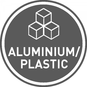 UGAONA UTIČNICA 4xŠUKO - Materijal plastika-aluminijum