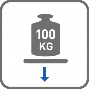 Nosivost 100kg KLIZAČ- TELESKOPSKI L-800MM H=53MM - Nosivost 100kg