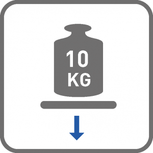 Nosivost 10kg KLIZAČ MIKRO h=17 L-278 - Nosivost 10kg