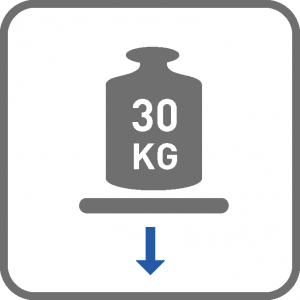 Nosivost 30kg KLIZAČ TELESKOPSKI L-300 mm XP-GX - Nosivost 30kg