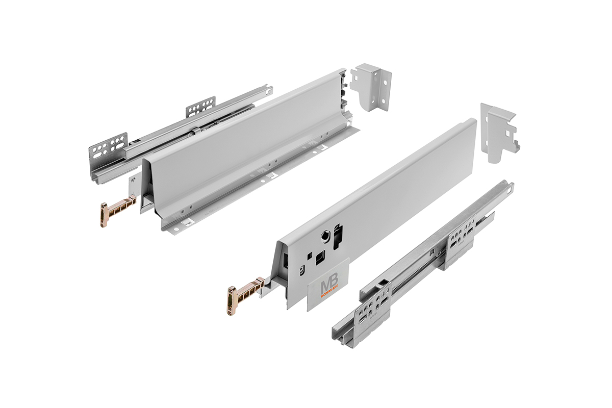 MODERN BOX L-400 H=83mm  - "NISKI" - SIVI - PB-D-KPL400A