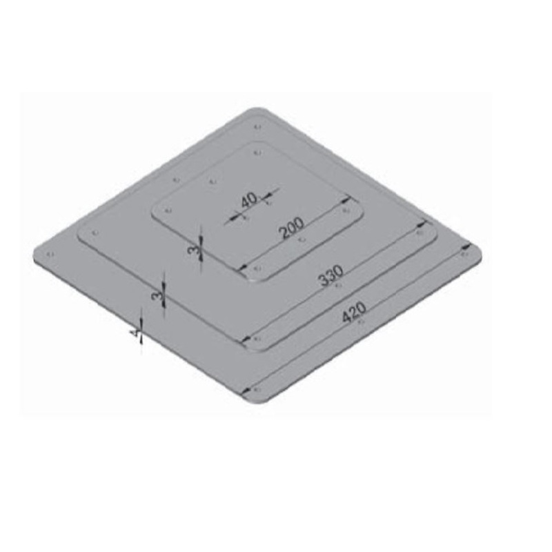 NOSEĆA PLOČA SVIT 330x330x3mm